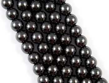 10 mm je najbolji Crni hematit slobodan loptu perle crystal Zaključci u Formi DIY crystal Narukvice ogrlice Lanci i b42c.