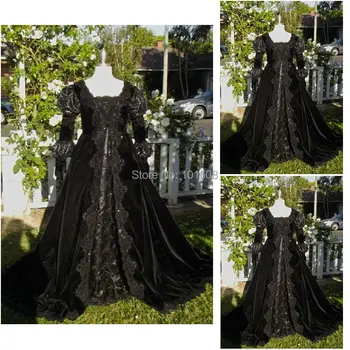 1860S Victorian Korzet Gothic/Građanski Rat Južna Ljepotica Loptu haljina Haljina Halloween haljine ZA REZERVACIJU R-099