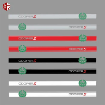 2 Kom 60th Anniversary Styling Car Door Side Stripes Stickers Decal For MINI Cooper S F54 F55 F56 F57 F60 One JCW Accessories