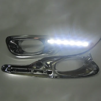 2 komada za 2011-2013 Honda Fit LED Dnevna Trčanje Svjetlo Dana Podvozje Svjetla