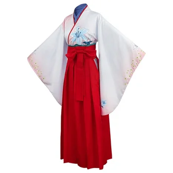 2021 KAKEGURUI Odijelo Japanske Anime Figue Yuriko Nishinotouin Top Hlače Struk Pečat Kimono za Žene Cosplay Nošnje