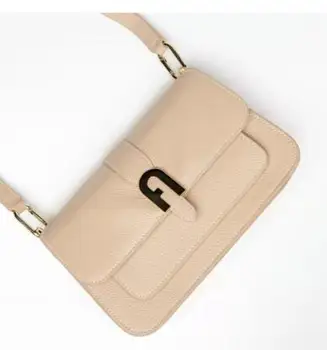 2021 kvalitetan remen od prave kože za žene bag Classic Koverti se provodi kroz dva remena moda Omotnica Čokolade boja torbu