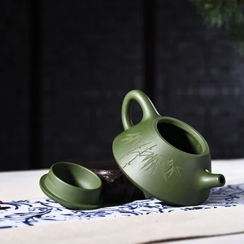 230 ml Yixing Ljubičasta Pijesak Čaj Pravi Kompletan Priručnik Rijedak Sirove Zelene Prljavštine Zisha Čaj Kung-Fu čaj i Besplatna Dostava