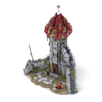 3203Pcs MOC-42261 Srednjovjekovni dvorac za igre mračne Duše Building Block Kit (licenca i dizajn Povladimir)