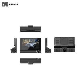 4 inča HD 1080 P dva Objektiva Unazad, Dvr Za Automobile Video Kameru za Snimanje za Snimanje G-Senzor