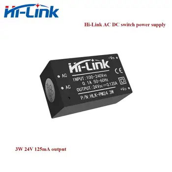 50 kom./lot novi Hi-Link ac dc 24 v 3 W mini modul za napajanje 220 v izolirani prekidač inteligentni modul HLK-PM24