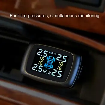 80% Hot prodaja!!! C100 Bežični Auto Monitor Detektor Tlaka u Gumama s USB Sučeljem Upaljač Napajanje Vanjski Se