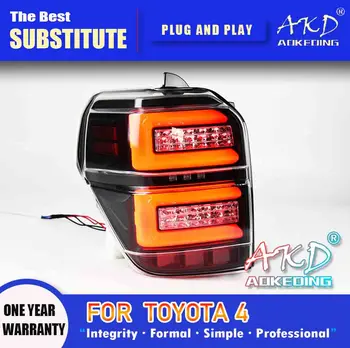 AKD Stražnje Svjetlo za Toyota 4 Runner LED Stražnja svjetla-2021 Runner Stražnji Противотуманный Kočnica Žmigavac Auto Oprema