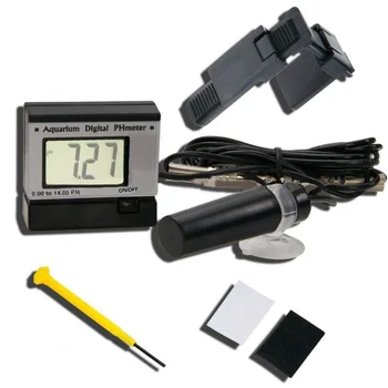 Akvarij Digitalni Mini pH metar Monitor, BNC uložak sonda gumb baterije