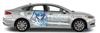 Anime Иташа Sailor Moon Auto omotu Bočne Naljepnice za Vrata-Idealni Za bilo Automobila Vinyl grafika auto oprema auto naljepnice auto oznaka