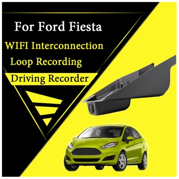 Auto Cesta Račun WiFi DVR Dash Camera Driving Video Recorder Za Ford Fiesta 2008~2020 Snimanje
