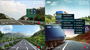 Auto Mobilni video snimač za video Nadzor CCTV Scurity-System for mini AHD 1080P 4CH DVR \ mobile dvr