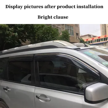 Auto prozorski deflectors deflektor za zaštitu od sunca za Nissan X-Trail 2009-2013 kiša vjetar otvor vizira poklopac završiti automobil stil pribor