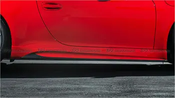 Auto-Stil Je Za Porsche 911 991 Vor Style Carbon Fiber Side Skirt
