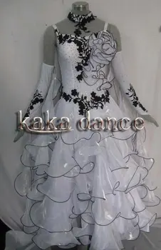 Besplatna dostava, Novo Konkurentnu loptu standardni ples haljina(svaka boja,veličina ecah)-KAKA-B090