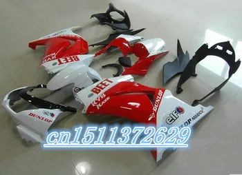 Bo Izglađivanje Za Kawasaki EX-250R EX250R EX 250R 2008-2012 08-12 2008 2009 2010 2011 2012 za crveno bijele boje