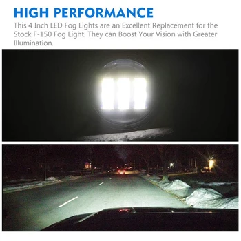 Cijele противотуманный svjetiljka je pogodna za 2011-Ford F-150 Led reflektor Противотуманный svjetlo Prednji branik duga svjetla