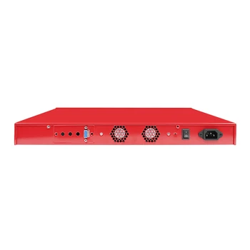 Crvena Firewall Router I5-3320M 2.6 GHz CPU Fanless Mini Industrijska Računala VPN Express Tanki Klijent Uređaj za Igre Ured