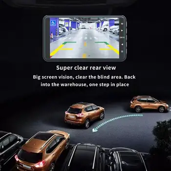 Dash Cam HD 1080P Auto Dvr Rekorder Vožnje 4-Inčni Zaslon Petlja Račun Dashcam Podrška za vožnju Unazad Slike Nadzor, Parking
