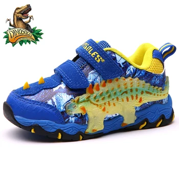 Dječje cipele Dječje Sportske 3D Dinosaur Dječje Tenisice i Cipele Jesen Zima Cipele Dinosaur Led Svjetlećih Tenisice
