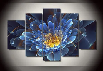 HD Ispis 5 kom. platnu umjetnost cvijet slikarstvo moderne home dekor zid umjetničke slike dekor dnevni boravak ispis Slike na platnu
