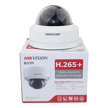Hikvision Izvorni DS-2CD1143G0-I 4MP Fiksna Dome Mrežna Kamera Vanjski Ugrađeni Utor Za SD kartice IP Sigurnosne kamere IP67 H. 265+