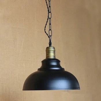 IWHD Američki Stil Potkrovlje Industrijski Viseće Svjetiljke Crna kuhinja Klasicni Viseći Svijećnjak Iron Lamparas Kućni Rasvjeta Svjetiljke Sjaj