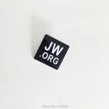 Izrađen po mjeri emajl ikona pina 50pcs Crna soft s punom liječničkom titulom boje epoksi smole srebro JW.ORG Igle i Broš na rever