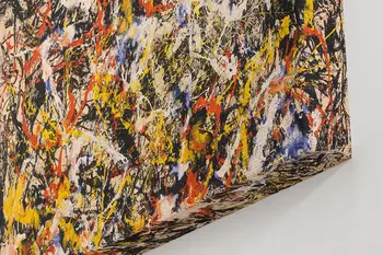 Jackson Pollock, umjetnost, apstraktna umjetnost, platno, art dekor zidova, minimalna umjetnost, suvremena umjetnost.apstraktno ulje sažetak suvremena umjetnost