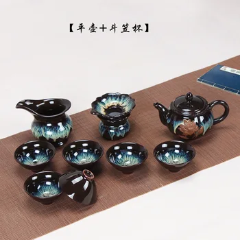 Jednostavan potrošačke Jun porculan pećnica promjena mat glazura japanski stil pokretnim zraka lonac sajam bubalo kreativna Kung-fu