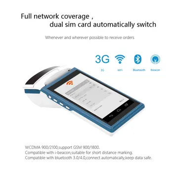 Jeftini Ručni NFC Android EPOS S 2 inča visoke Brzine Pisača NFC RFID tableta