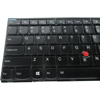 Keyobard Zamjena pozadinskim Osvjetljenjem Pokazivač za Lenovo ThinkPad E531 E540 W540 W541 W550 W550S T540 T540P T550 L540 Crna SAD Izgleda