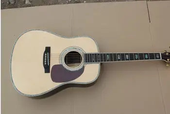 Kineski гитарная tvornica po mjeri Visoke kvalitete nova čvrsta smreka top akustična gitara D tip 45 model 41