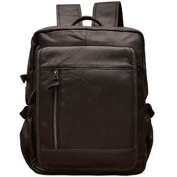 Kožni ruksak ručni rad muška torba Japanski i korejski putne naprtnjače modni trend muški ruksak računalni torba školske torbe