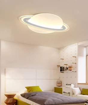 Kreativni spavaća soba stropna svjetiljka moderni minimalistički spavaća soba istraživanje skandinavski led žarulje