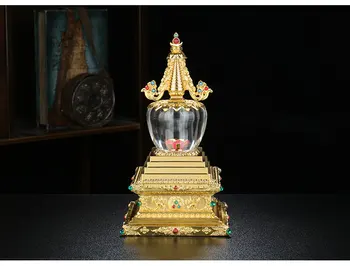 Kristalna stupa Bodhi mogu biti otvoreni za pohranu