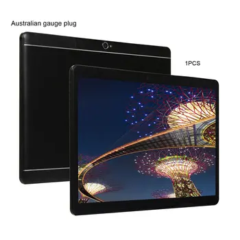 KT107 Plastični Tablet od 10,1 inča HD Veliki Ekran Android 8,10 Verzija Moderan Prijenosni Tablet 8G+64G Zlatni Tableta