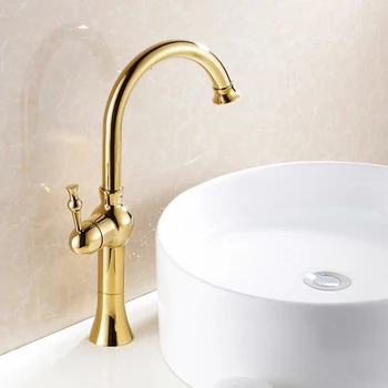 Kuhinju i privatnu kupaonicu s toplom i hladnom vodom, sudoper slavina golden brass бортике bazena slavine slavina umivaonik, slavina slavina