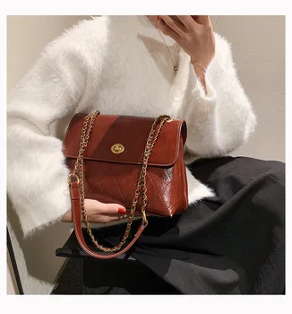 LAIWEIS High sense PU mekana kožna torba ispod pazuha 2021 jesen i zima novi modni ženska dizajnersku torbu na lancu putnu torbu