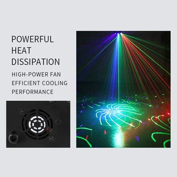 Led Дискотечный Laser DMX DJ Light RGBW Scenic Svjetlosni Efekt za DJ Club Bar Naselje