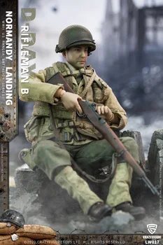 Luda Figurica LW018 1/12 Drugi Svjetski Rat SAD-u 29-ja Division D-Day Model Vojnika Kompletan Set 6