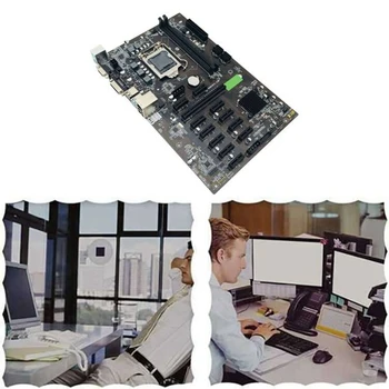 Matična ploča B250 BTC Miner s procesorom G3920+ventilator+kabel SATA 12XGraphics Utor za kartice LGA 1151 DDR4 USB3.0 za vađenje BTC