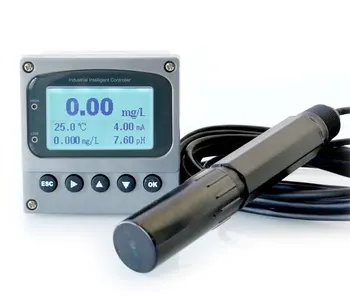 Mjerač iona kadmija u realnom vremenu Kontroler Industrijski Monitor Analizator RS-485 4-20mA Releja Cd ionske elektrode sonda senzor