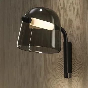 Moderna jednostavan staklena lampe za Nordijsko kreativno luster spavaća soba noćni hotel zidne lampe dnevni boravak kabinet podna lampa