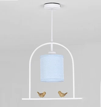 Moderna led stakla viseći svijećnjak nordic blagovaonica kuhinja svjetlo ptica dizajner viseće lampe home dekor avize sjaj rasvjeta e27