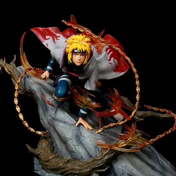 Naruto Anime Slika Modle Lik GK 24 cm Учиха Itachi Yondaime Hokage Kakashi Sasuke Zmaj Kip Igračke Dar Figma