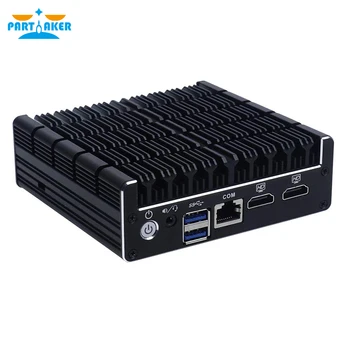 Partaker Firewall Micro Appliance Mini PC 2 LAN Port Intel Dual Core J3060 CPU AES-NI 1*COM 2*HDMI 2*USB3.0 win 7 Linux minipc