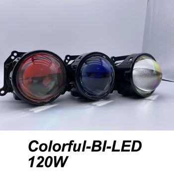 PEGASUS Color Bi-LED Projektor Leće H1 Žarulja 9005 9006 H4 H7 Led Žarulje Za Auto Farova-stil Modernizacija Hi/Lo Beam Objektiv SA