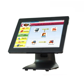 POS sustavi, 15-inčni POS All in one Windows Point of sale zaslon Osjetljiv na blagajni za maloprodaju