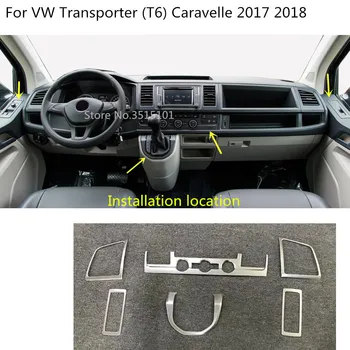Prekidač vent outlet klima-uređaj ručka mjenjača Interna središnja tipka za upravljanje za VW Transporter (T6) Caravelle 2017 2018 2019
